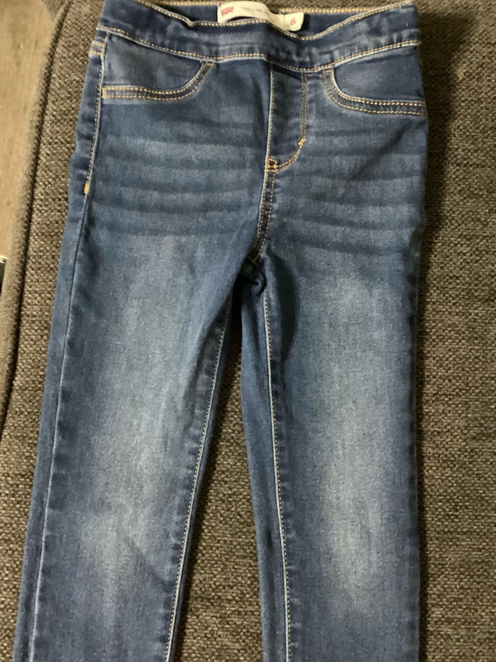 Levi's Blue Girls Stretch Skinny Jeans